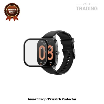 Amazfit Pop 3S Watch Protector Premium Screen Guard for Amazfit Pop 3S Watch